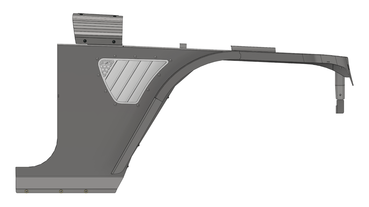 Tomahawk Front Fenders for JK/JKU