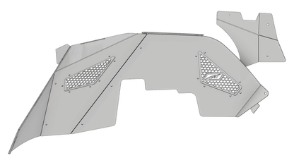 Tomahawk Inner Fender for JK/JKU