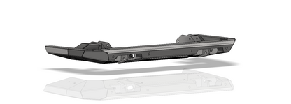 Tomahawk High Clearance Rear Bumper for Jeep JT