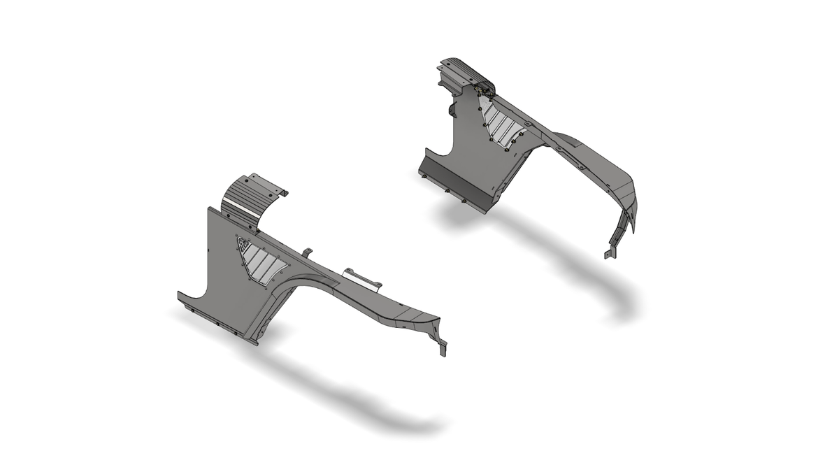 Tomahawk Front Fenders for JK/JKU