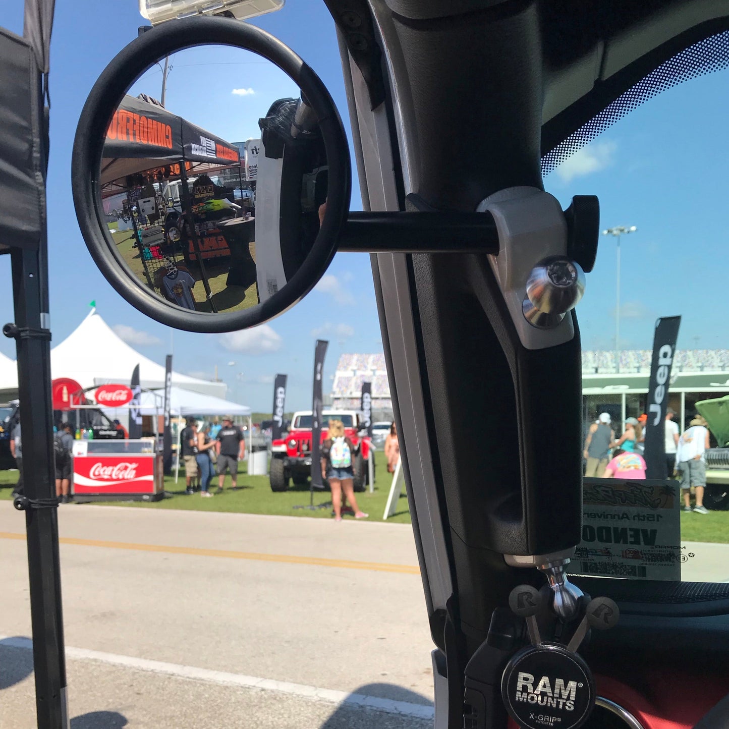 A-PILLAR SIDE MIRRORS FOR 2018 - 2023 JEEP WRANGLER JL & GLADIATOR - CMM OFFROAD