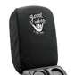 Distinction Applied Embroidered Armrest Center Console Cover "Good Vibes"