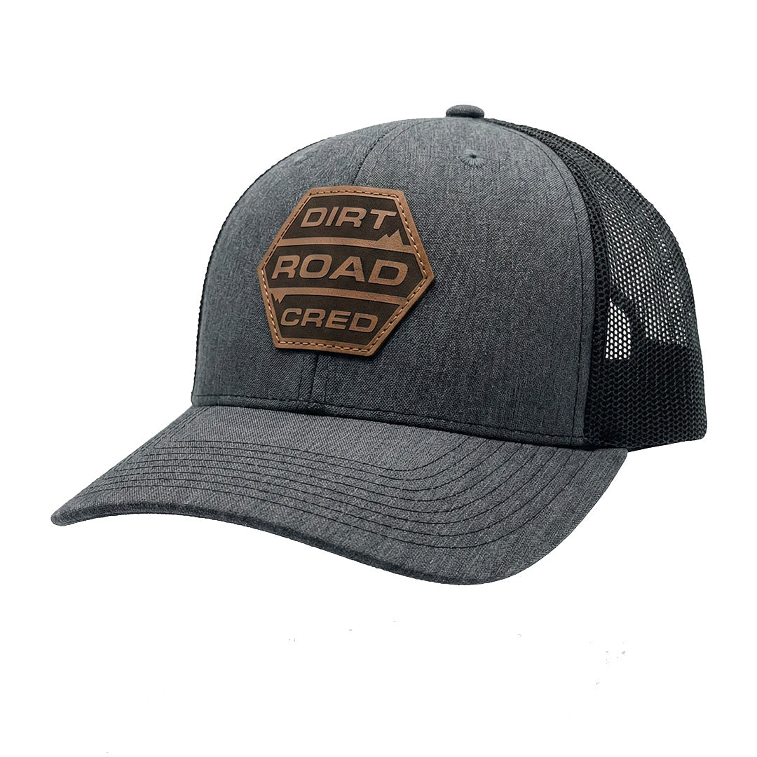 Dirt Road Cred Trucker Hat Black / Grey